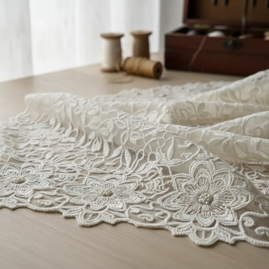 Cotton Embroidery Lace Trim